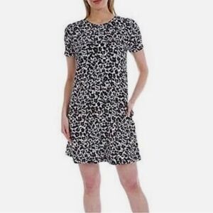 Ellen Tracy Pima Cotton Cheetah print dress. Size XS